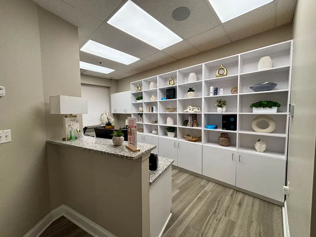 Alpha Dental reception desk
